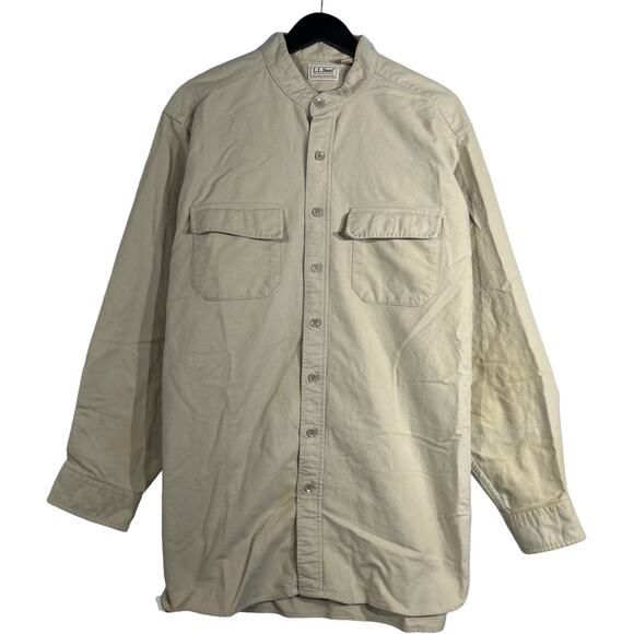Vintage L.L. Bean Long Sleeve Button Up - Picture 1 of 7